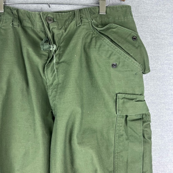 Vietnam military trousers cold weather green 107...